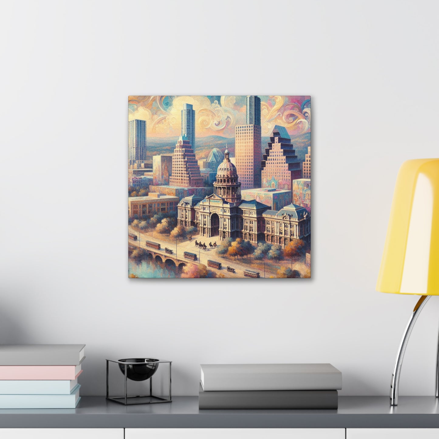 Southern Charm in Bloom - Canvas