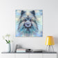 Keeshond's Hyperrealism - Canvas