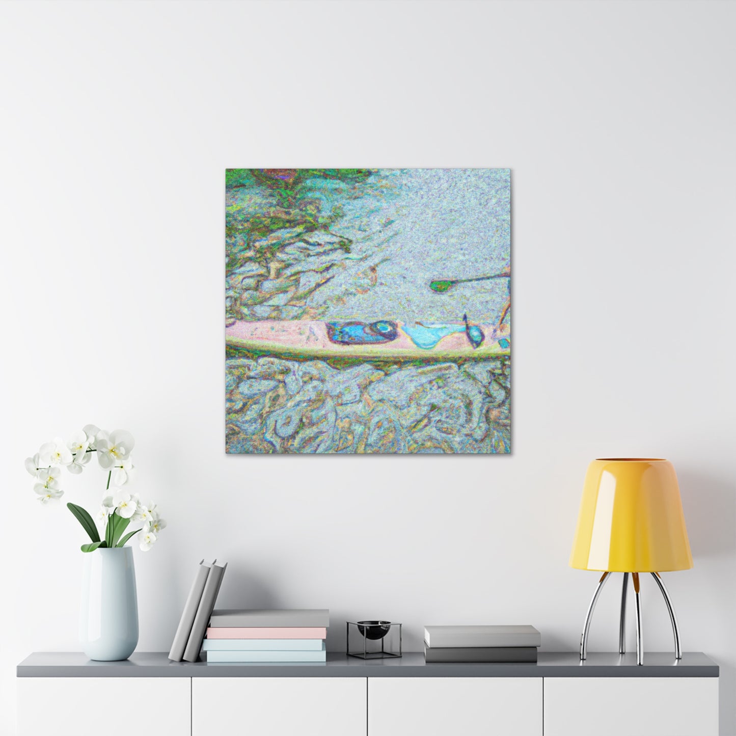 "Paddle Board Regatta" - Canvas