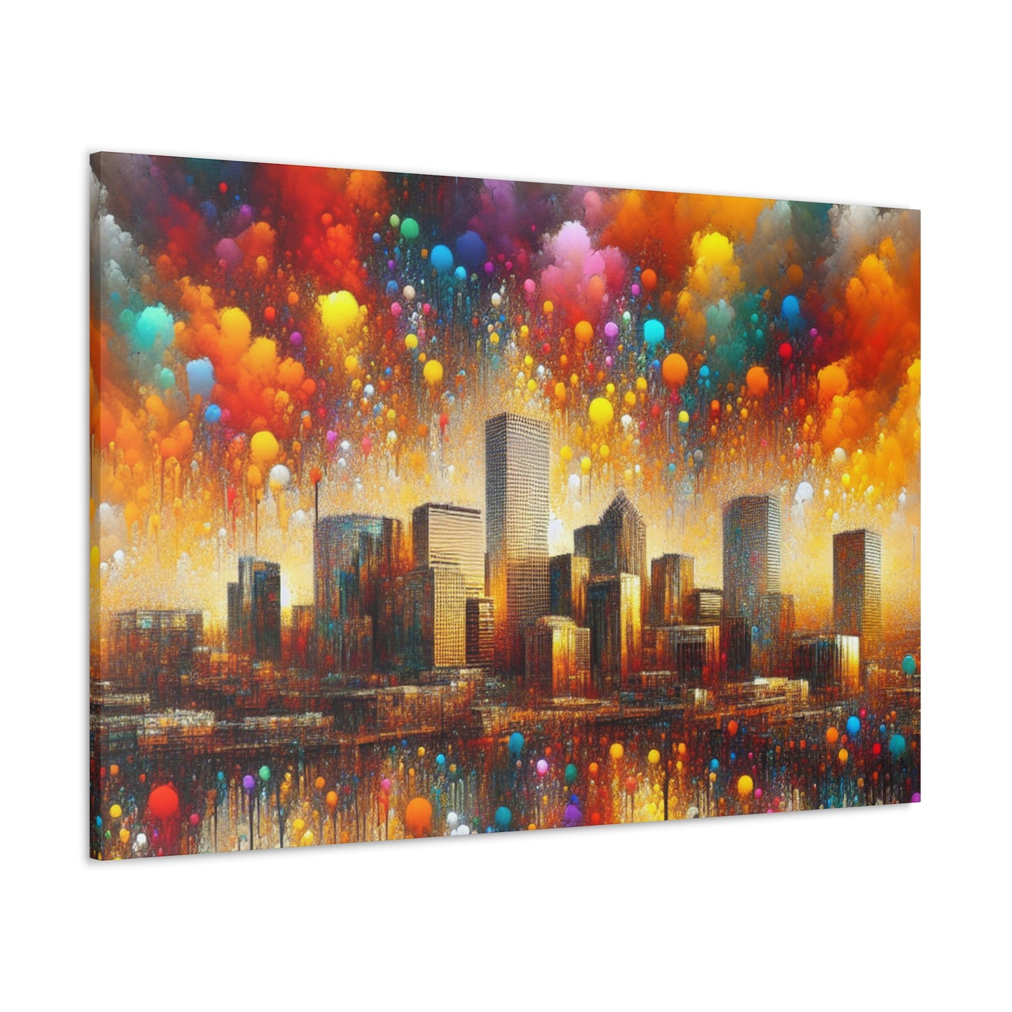 "Enigmatic Denver Dreams" - Canvas