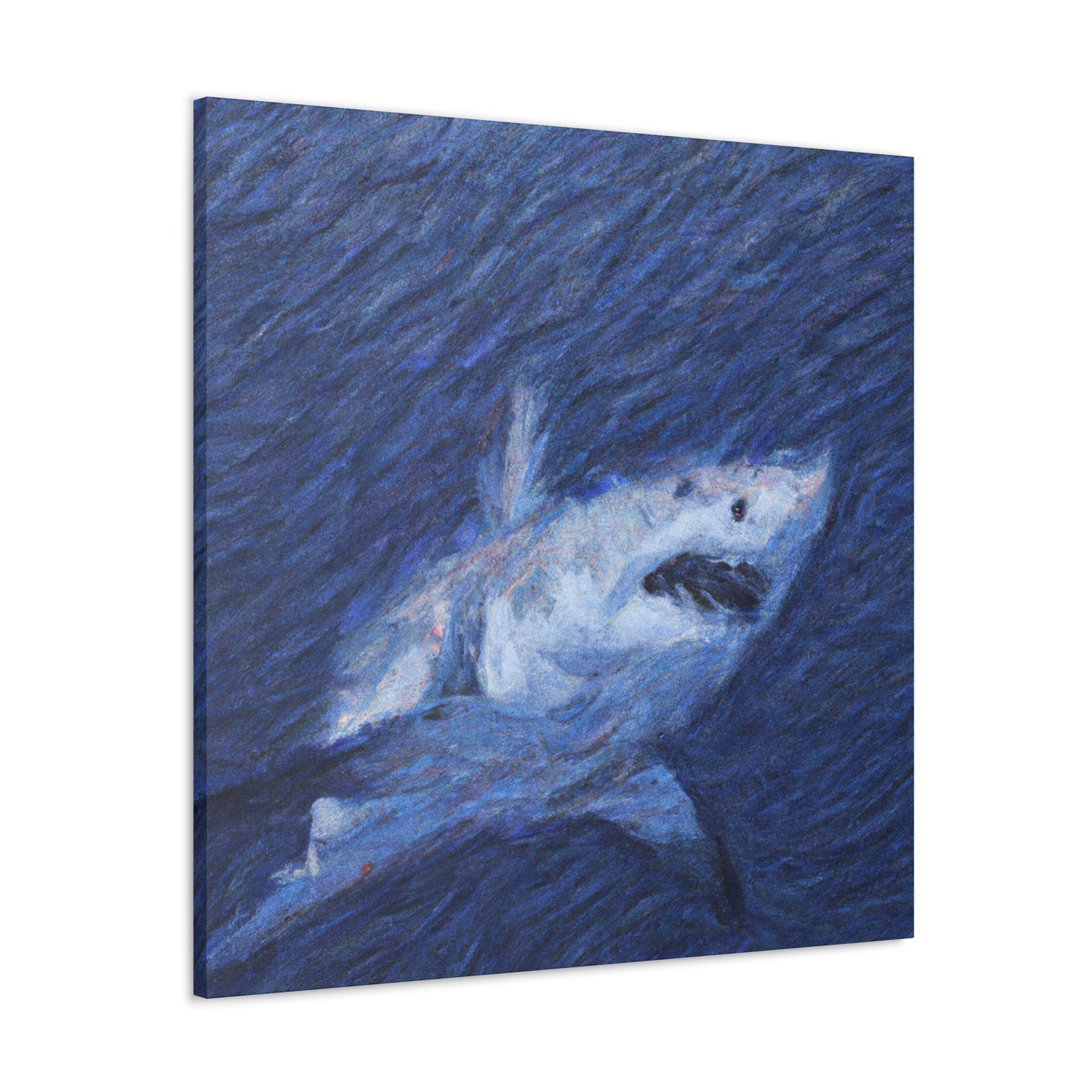 Great White Shark Apart - Canvas