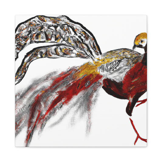 Golden Pheasant Glory - Canvas