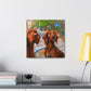 Irish Setter Portrait - Canvas