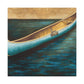 Canoes on the River - Canvas