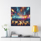 Resonating Rhythmic Revelry - Canvas