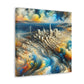 "Eclectic Urban Serenity" - Canvas