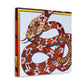 Corn Snake Abstract Art - Canvas