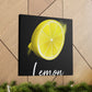 Lemon Zest Radiance - Canvas