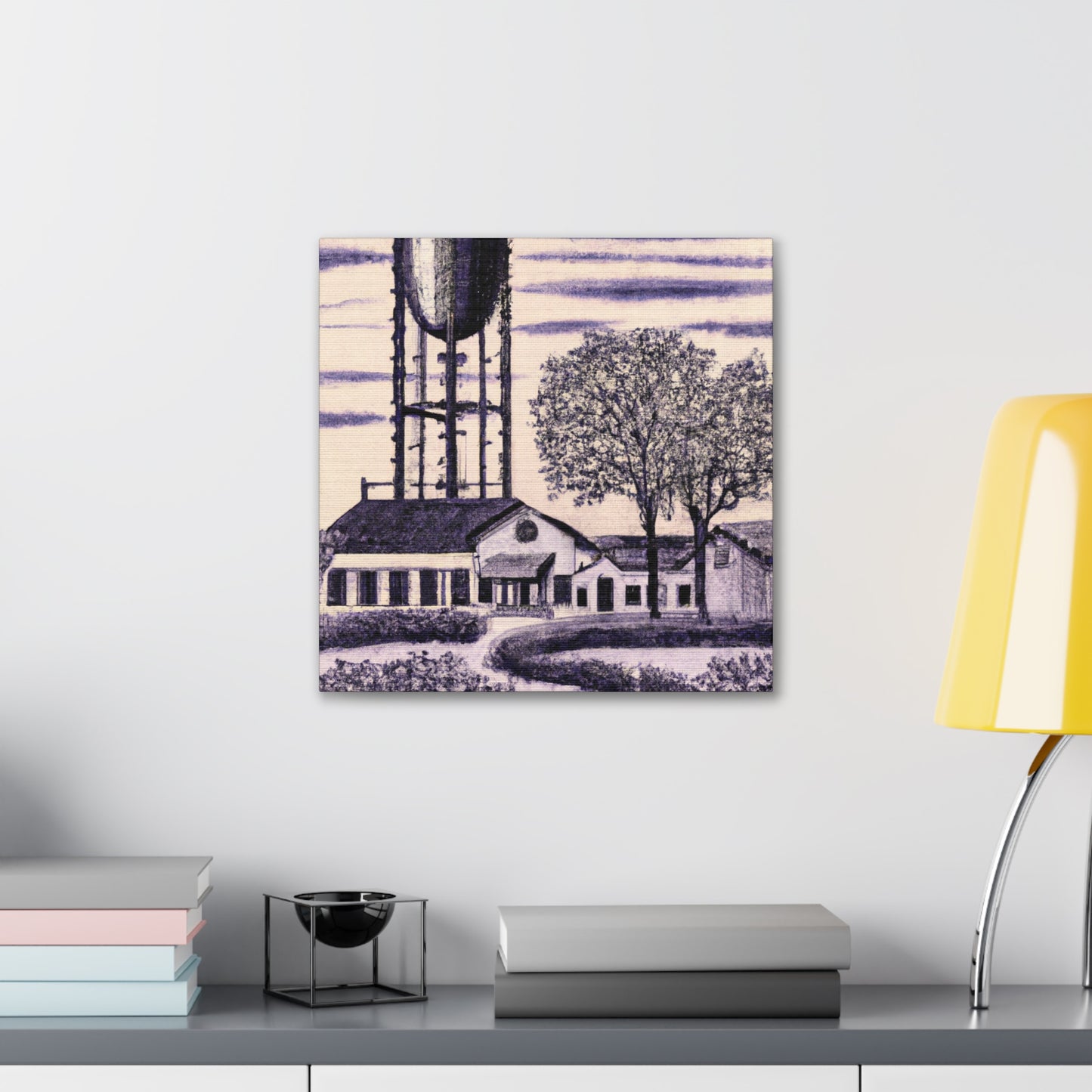 "The Water Tower Opulence" - Canvas