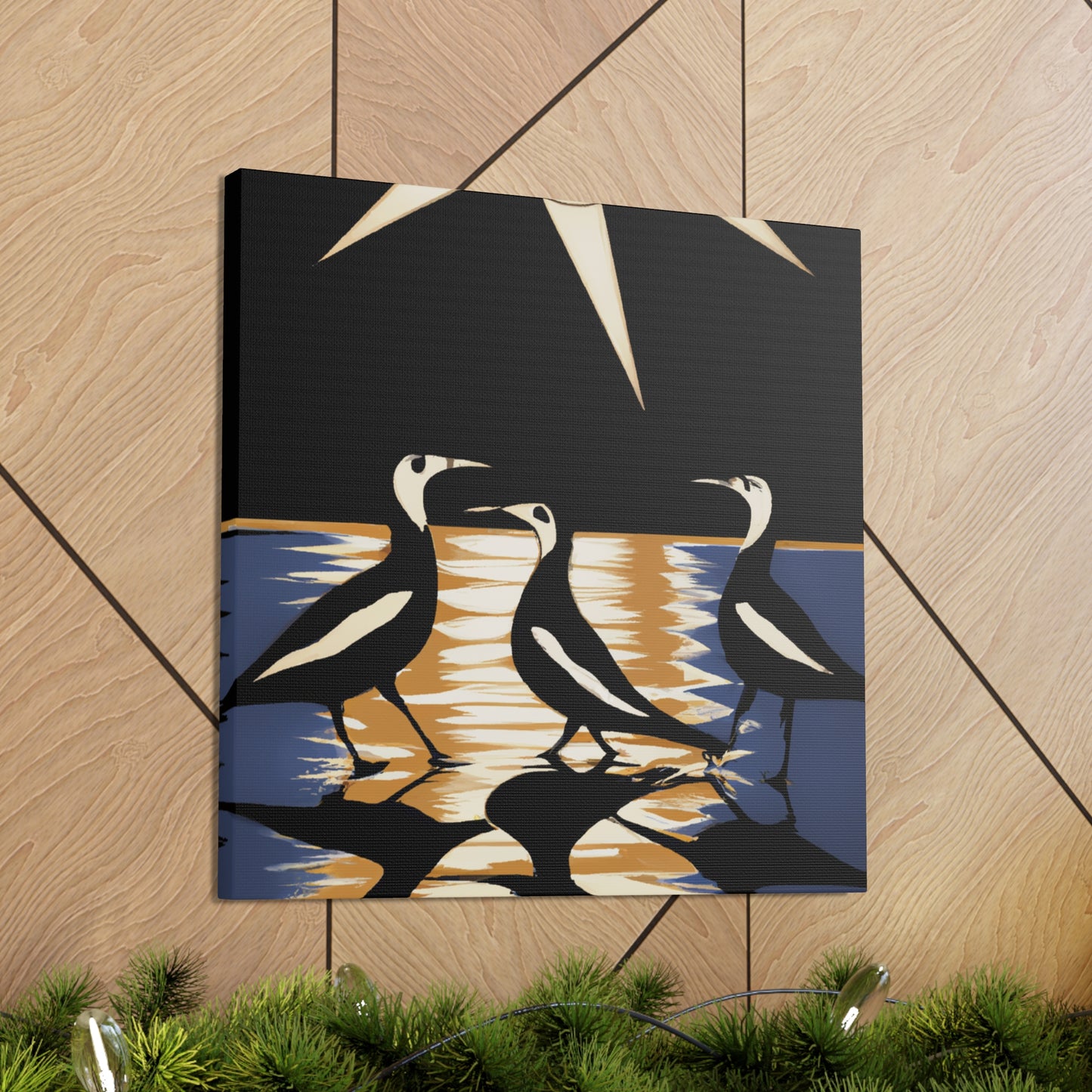 "Flight of the Seabirds" - Canvas