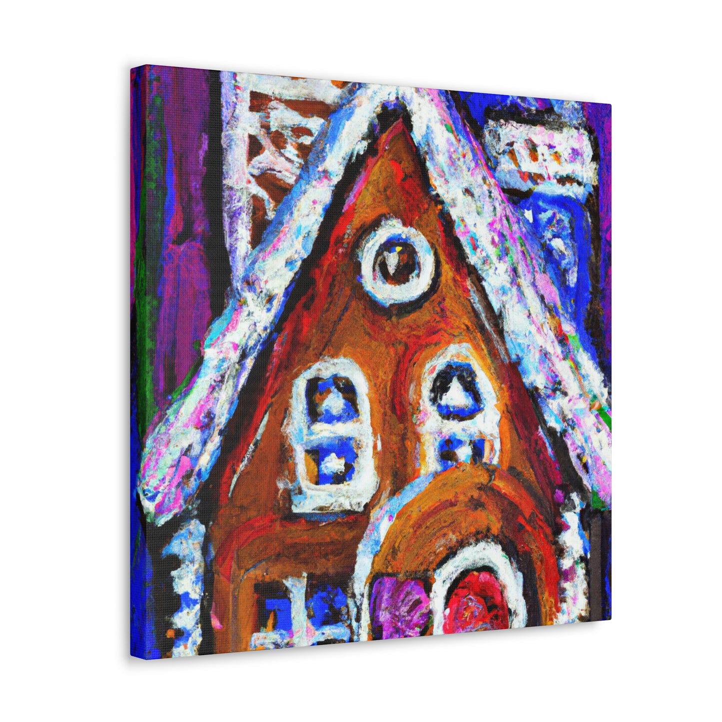 Gingerbread Dream Home - Canvas