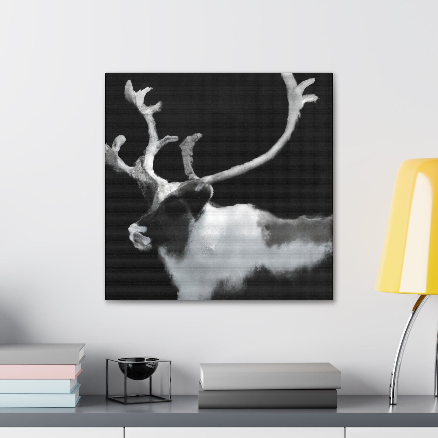 Reindeer in Realism - Canvas