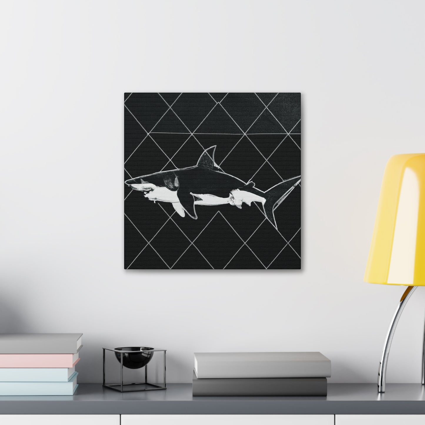 "Justice of the Sharks" - Canvas