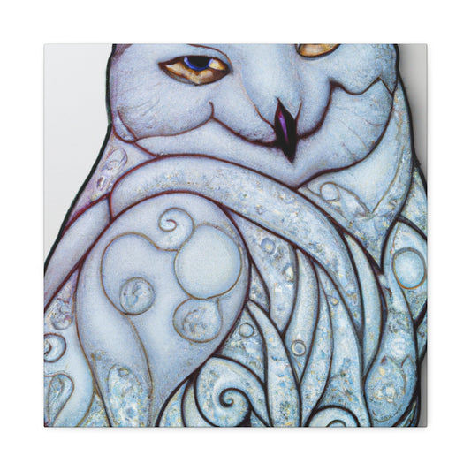 "Snowy Owl's Majesty" - Canvas