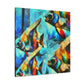 Rainbow Fish Dreamsscape - Canvas