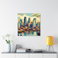 "Mosaic Minneapolis Splendor" - Canvas