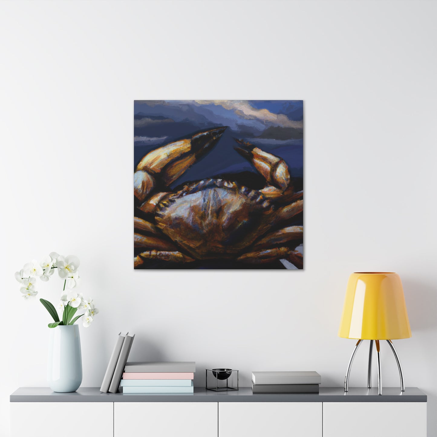 "Crab in Hyperrealism" - Canvas