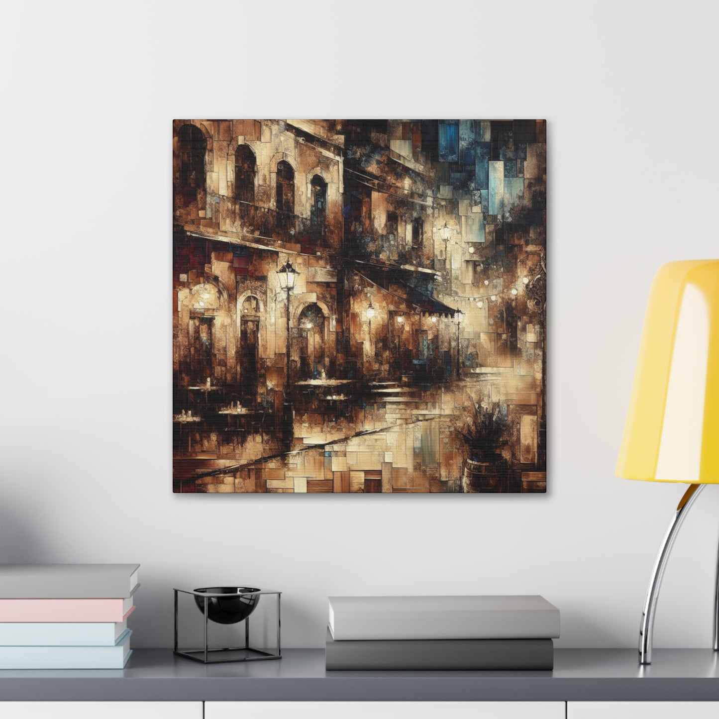 Intoxicating Urban Revelry - Canvas