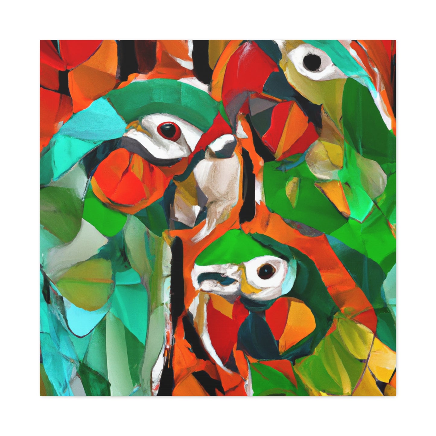 Senegal Parrot Symphony - Canvas