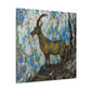 Chamois in Impressionism - Canvas