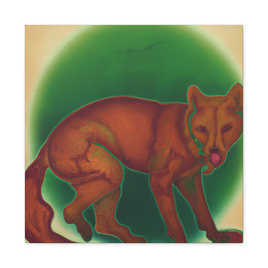 "The Majestic Dhole" - Canvas