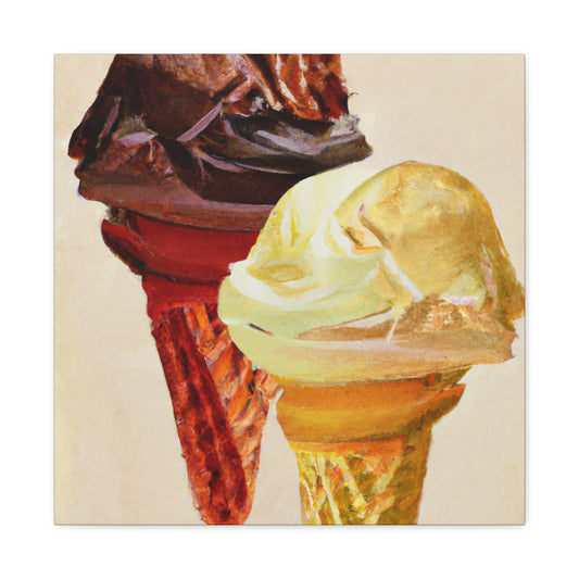 "Cone of Sweet Neoclassicism" - Canvas