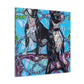 "Boston Terrier Charm Joy" - Canvas