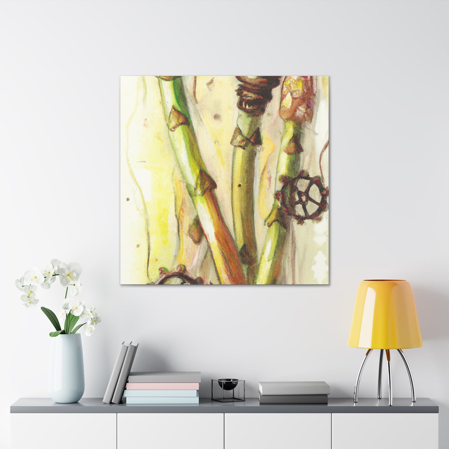 Asparagus Steampunk Dream - Canvas