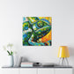 Veiled Chameleon Dreaming - Canvas