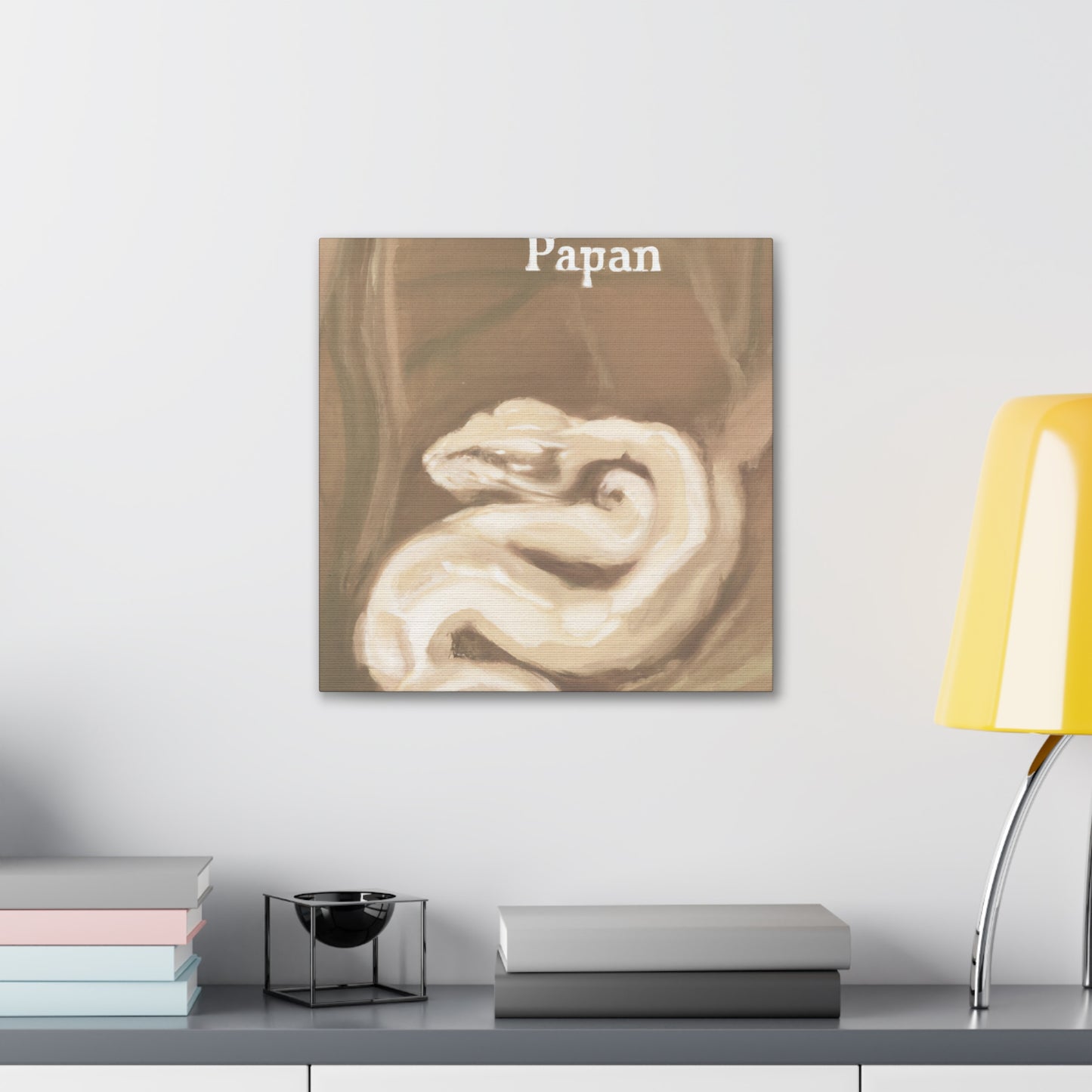 Python in the Rococo - Canvas