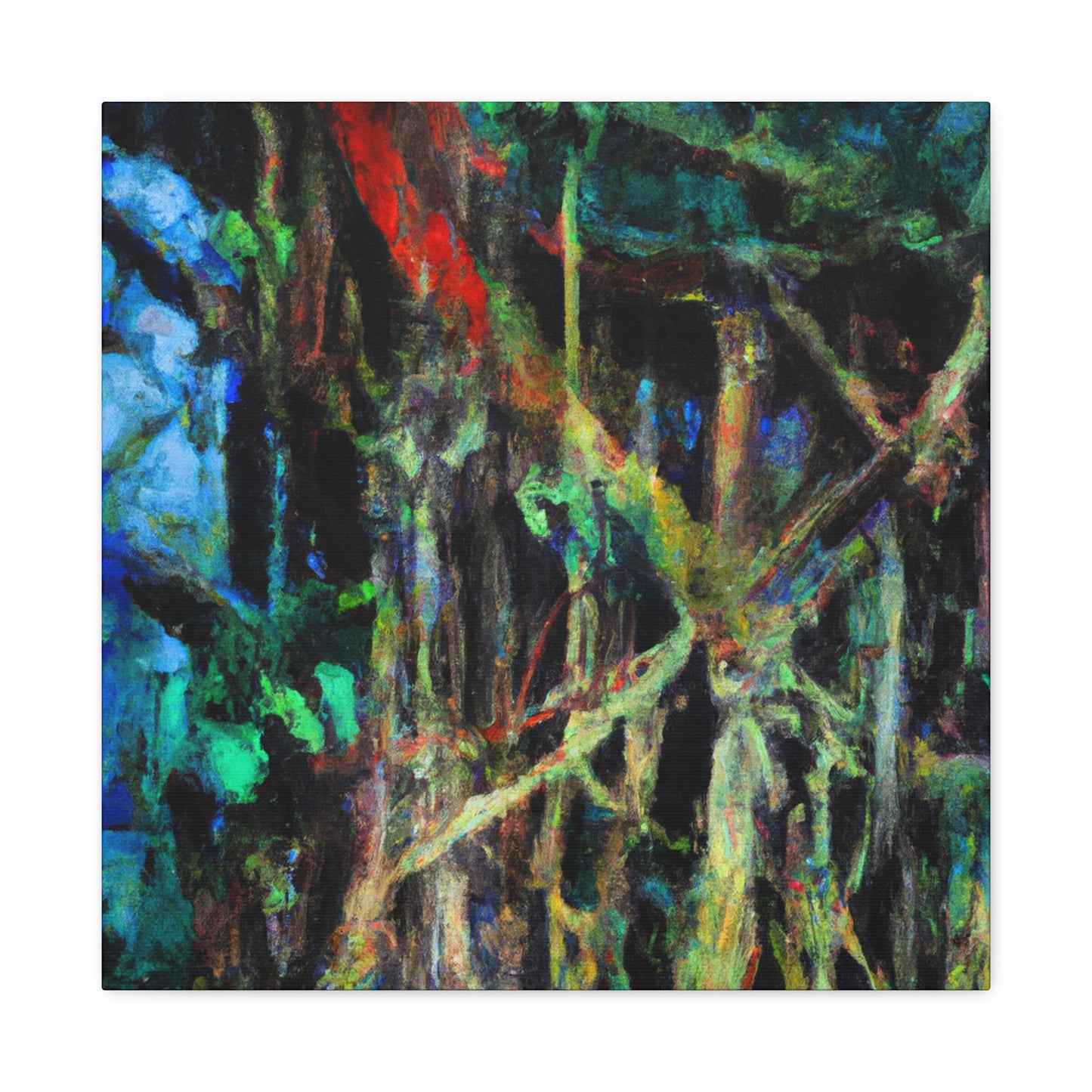 "Banyan Tree Impressionism" - Canvas