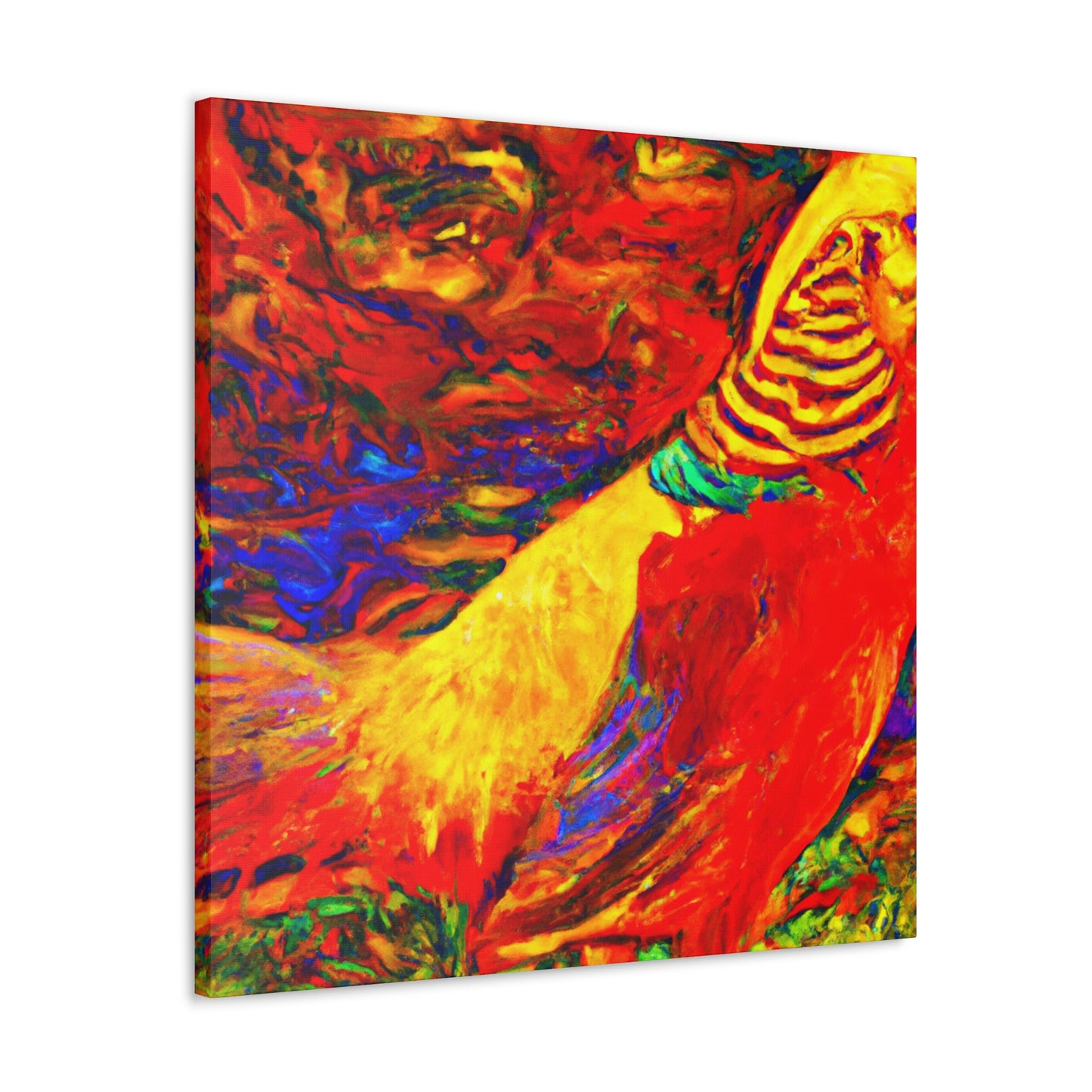 Golden Pheasant Glow - Canvas