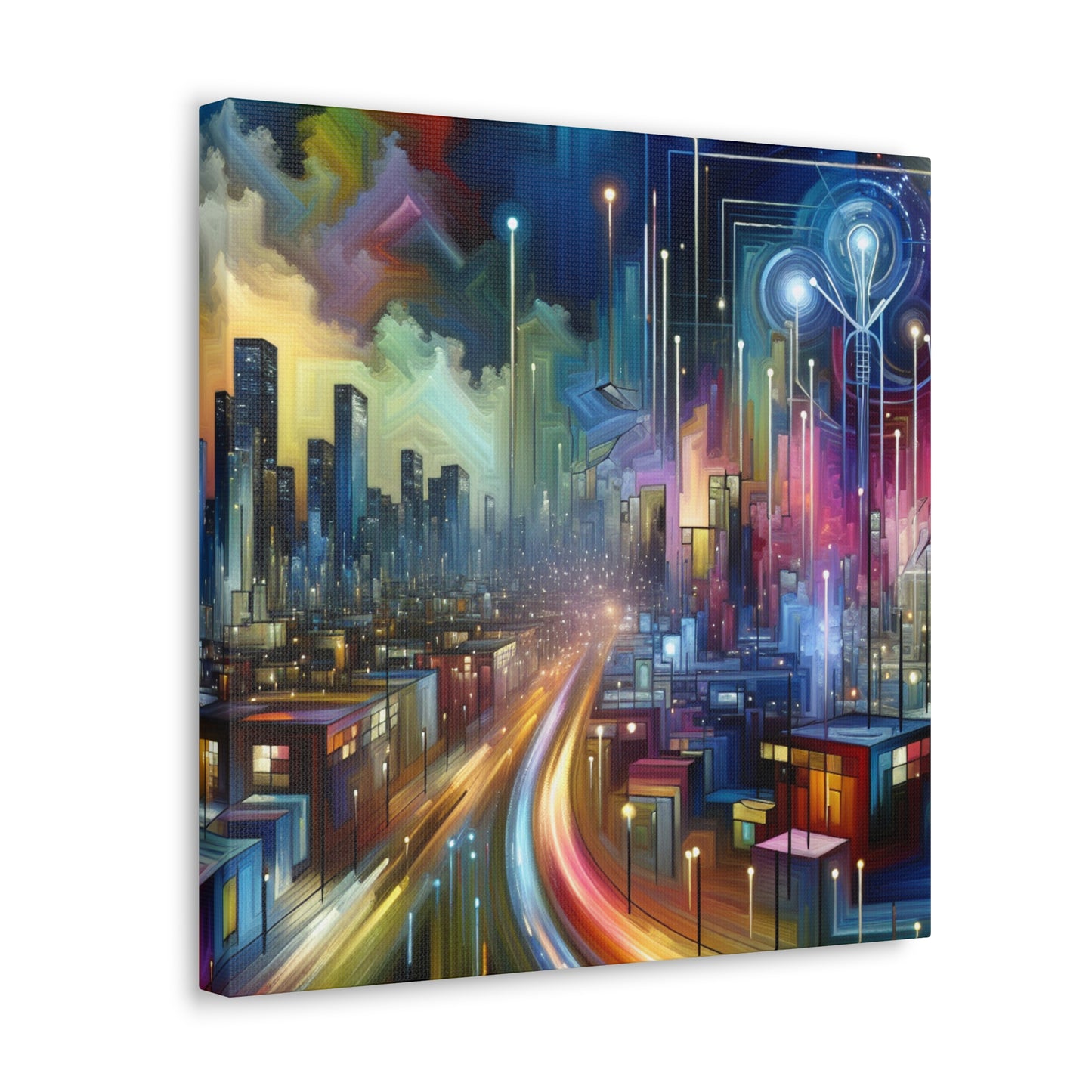 Euphoric Sonic Spectrum - Canvas