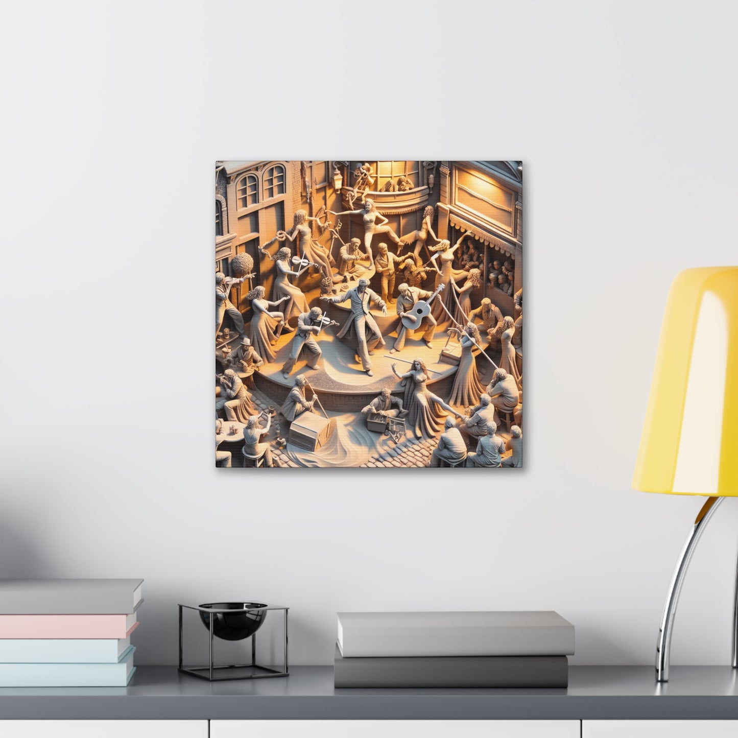 Enchanting Rhythms of Renaissance - Canvas