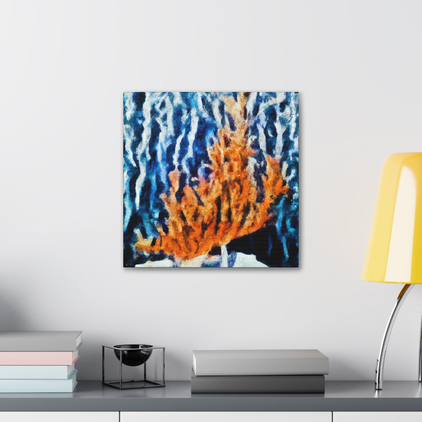 Coral in the Sky - Canvas