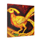 Golden Pheasant Dreaming - Canvas