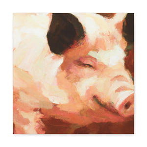 Pig with Characteristic - Canvas