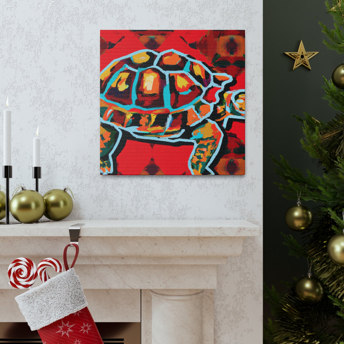 Russian Tortoise Splendor - Canvas