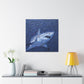 Great White Shark Apart - Canvas