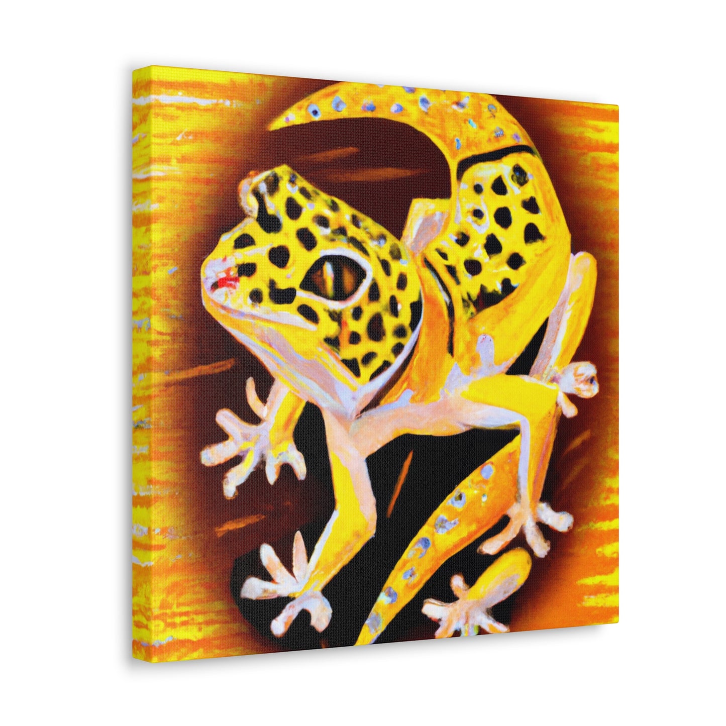 Leopard Gecko Deco. - Canvas