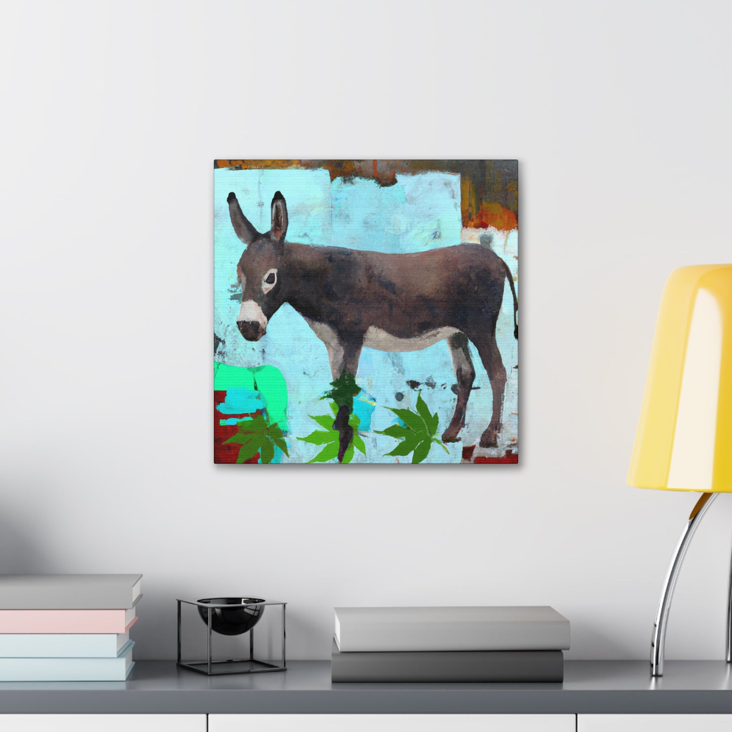 Ode to Donkey Art - Canvas