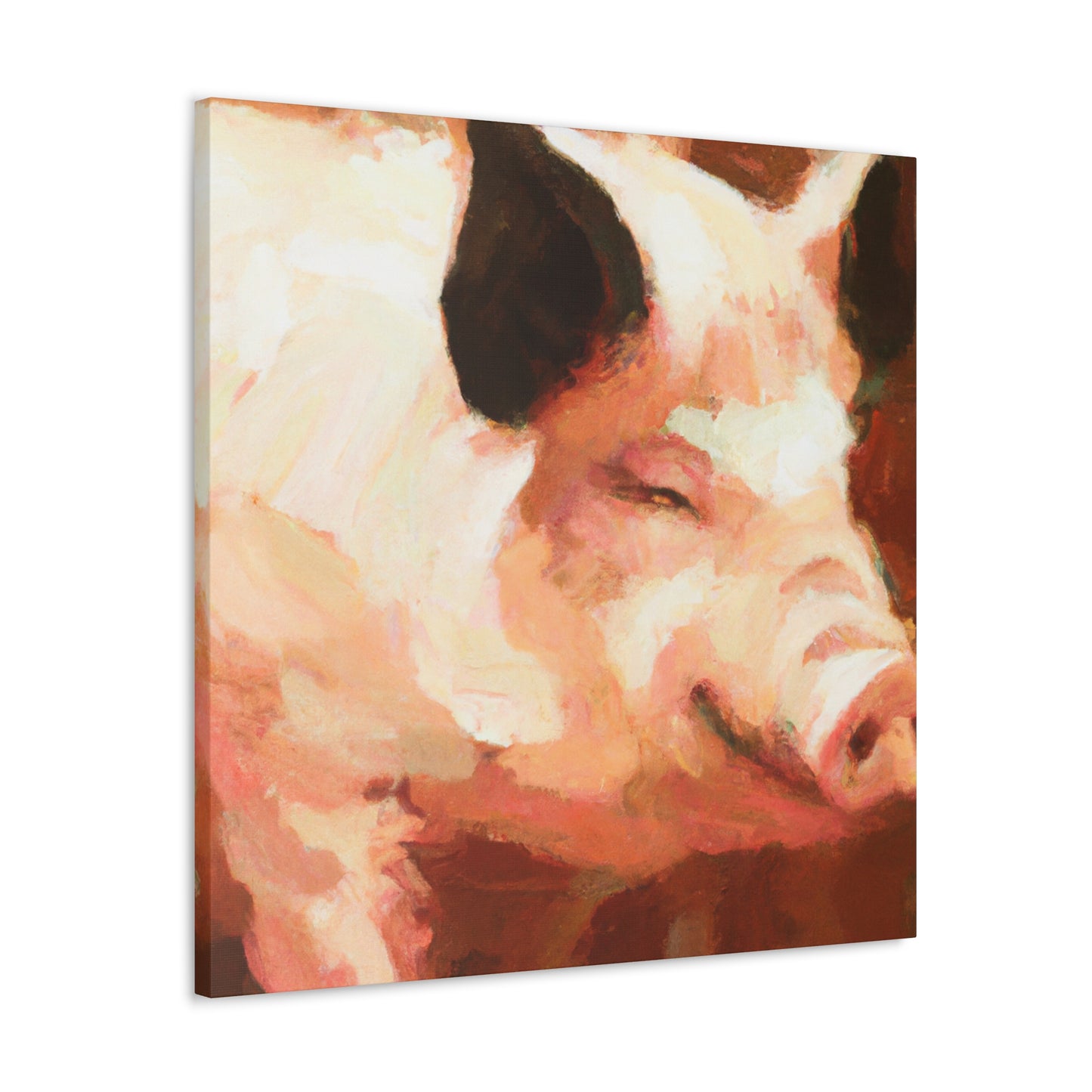 Pig with Characteristic - Canvas