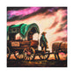 "Chuck Wagon Splendor" - Canvas