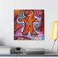 Gingerbread Man Realism - Canvas