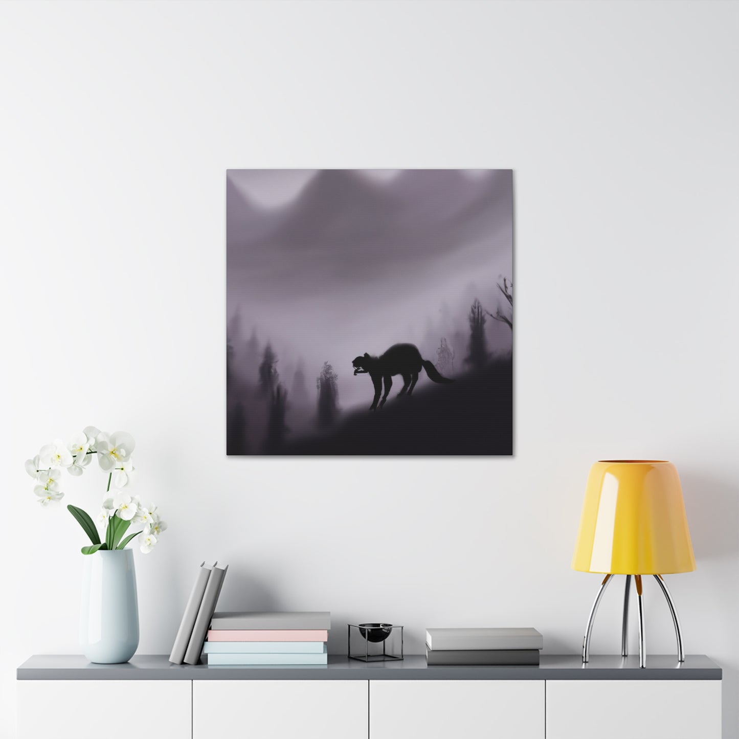 Skunk in Splendor - Canvas