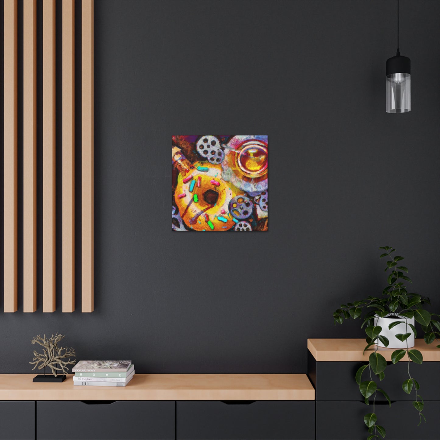 "The Clockwork Doughnut" - Canvas