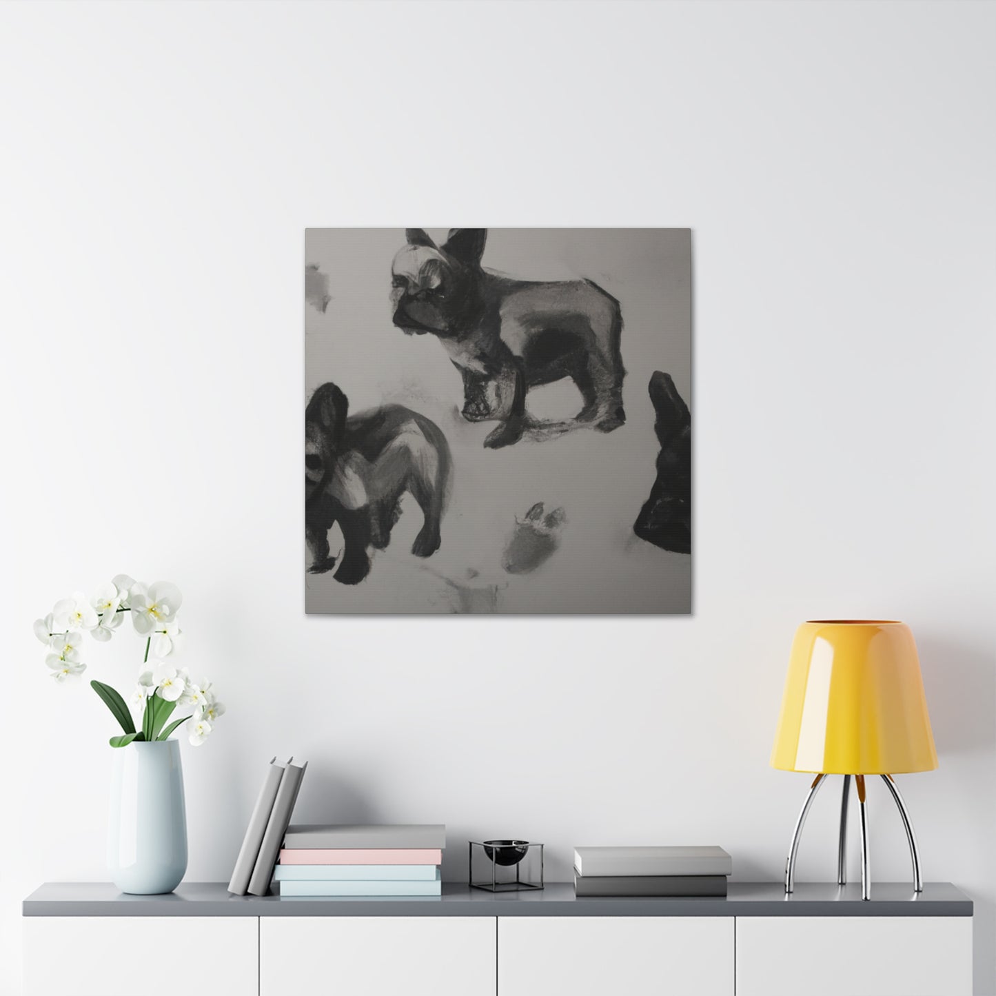 French Bulldog Majesty - Canvas