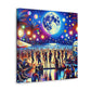 Lunar Celebration on Shore - Canvas