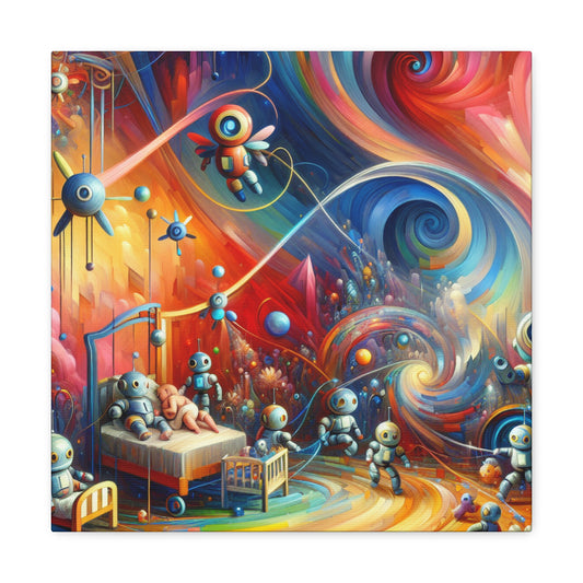 Mechanical Cosmos Odyssey - Canvas