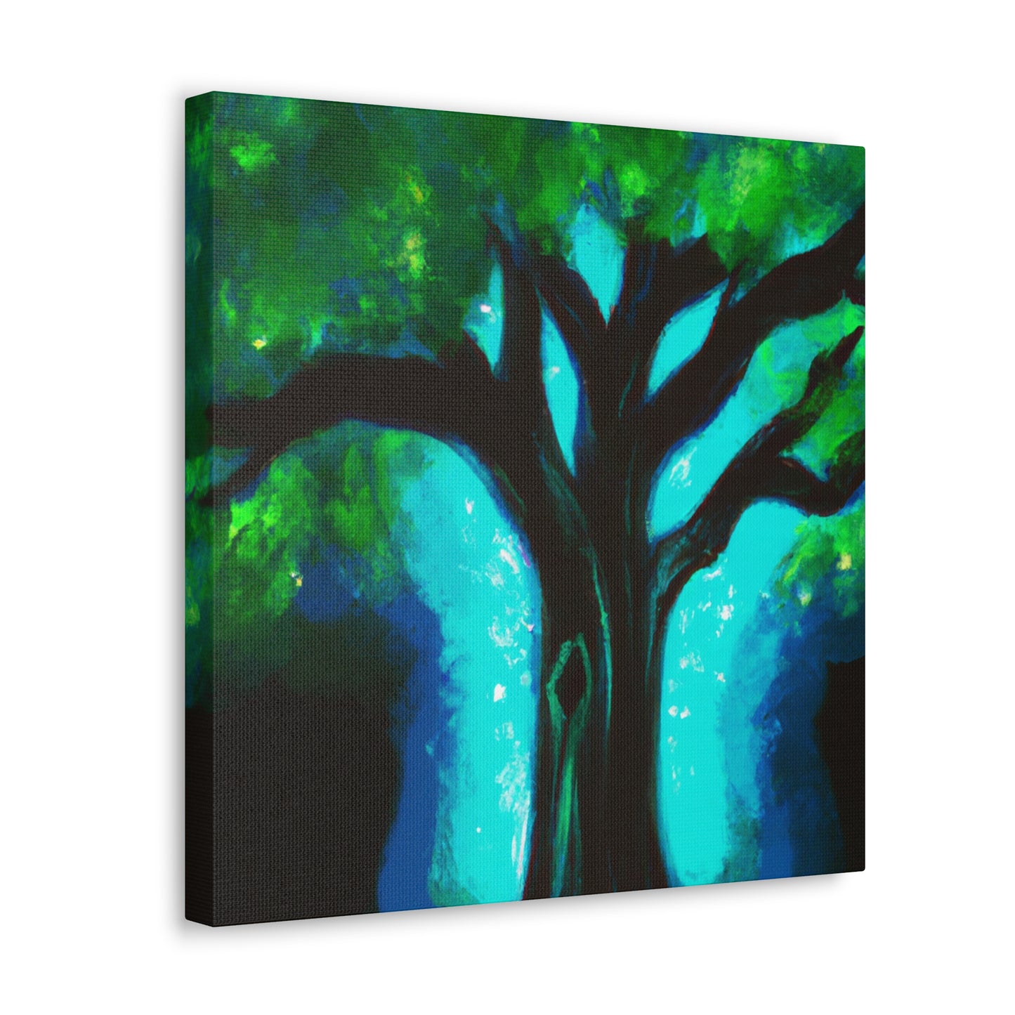 "Oak Tree Ode Variegata" - Canvas